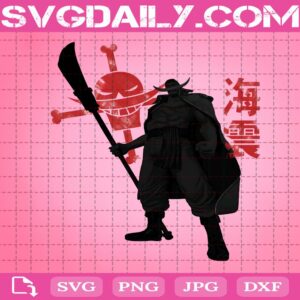 Shirohige Svg Edward Newgate Svg One Piece Svg Pirate Logo Svg Svg Png Dxf Eps Download Files Svg Daily Shop Original Svg