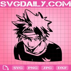 Soma Yukihira Svg, Soma Yukihira Anime Svg, Food Wars Anime Svg, Shokugeki No Soma Svg, Svg Png Dxf Eps AI Instant Download