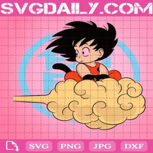 Son Goku Svg, Dragon Ball Svg, Cartoon Svg, Japanese Cartoon Svg, Svg Png Dxf Eps AI Instant Download