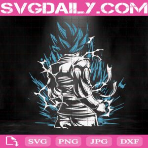 Son Goku Svg, Dragon Ball Svg, Dragon Ball Z Svg, Super Saiyan Svg, Japanese Svg, Svg Png Dxf Eps AI Instant Download