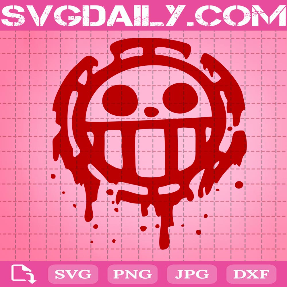 Trafalgar Law Logo Svg One Piece Logo Svg Pirate Logo Svg Anime Svg Svg Png Dxf Eps Download Files Svg Daily Shop Original Svg