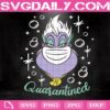 Ursula Quarantined Svg, Ursula Face Mask Svg, Disney Villain Svg, Quarantine 2020 Svg