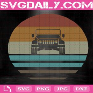Vintage Jeep Svg, Jeep Svg, Svg Png Dxf Eps AI Instant Download