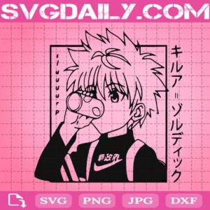 Zoldyck Killua Svg, Hunter x Hunter Svg, Anime Svg, Manga Svg, Cartoon Svg, Svg Png Dxf Eps Download Files