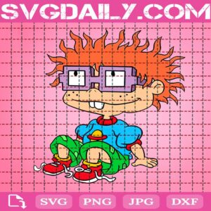 Carlitos Chuckie Finster Svg, Chuckie Finster Svg, Rugrats Svg, Best 90's Cartoon Svg, Cartoon Svg, Download Files