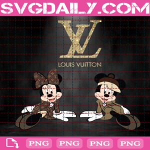 Disney Mickey Louis Vuitton Png, Minnie Mouse Png, Mickey Mouse Png, Mickey And Minnie Png, Disney Fashion Png, Louis Vuitton Logo Png, Digital File