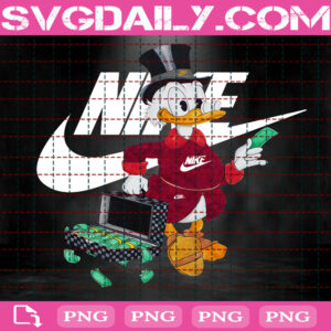 Donald Duck Nike Png, Donald Nike Png, Donald Png, Nike Disney Png, Duck Cartoon Png, Nike Logo Png, Cartoon Fashion Png, Digital File