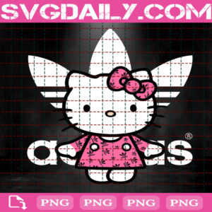Hello Kitty Adidas Png, Pink Kitty Png, Pink Cat Png, Cute Kitty Png, Hello Kitty Png, Adidas Lovers Png, Adidas Gifts Png, Adidas Logo Png