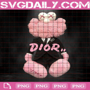 Kaws Dior Png, Trending Png, Dior Png, Dior Brand Fashion Png, Png Printable, Instant Download, Digital File