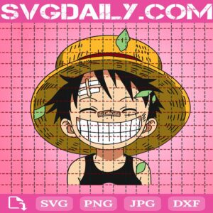Lufffy Svg, Monkey D. Luffy Svg, One Piece Svg, Anime Cartoon Svg, Love Anime Svg, Anime Gift Svg, Download File