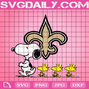 New Orleans Saints Snoopy Woodstock Svg, New Orleans Saints Svg, Saints NFl Svg, Snoopy Woodstock Svg, NFL Svg, NFL Team Svg, Sport Svg