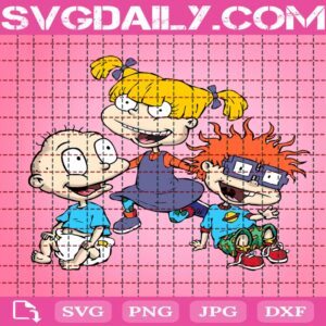 Rugrats Character Svg, Rugrats Svg, Angelica Pickles Svg, Chuckie Finster Svg, Best 90's Cartoon Shows Svg, Instant Download