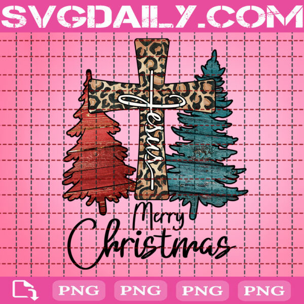 Vintage Cross Jesus Merry Christmas Png, Jesus Merry Christmas Png, Merry Christmas Png, Jesus Christmas Png, Xmas Gift, Digital File