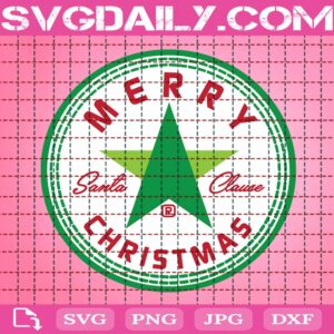 All Star Christmas Svg, Merry Christmas Svg, Santa Claus Svg, Merry Xmas Festive Svg, Svg Png Dxf Eps Download Files