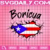 Boricua Puerto Rican Pride Svg, Boricua Svg, Puerto Rican Svg, Puerto Rican Pride Svg, Puerto Rican Svg, Svg Png Dxf Eps AI Instant Download