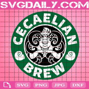 Cecaelian Brew Svg, Starbucks Logo Svg, Disney Starbucks Svg, Cheer Logo Svg, Coffee Logo Svg, Svg Png Dxf Eps Download Files
