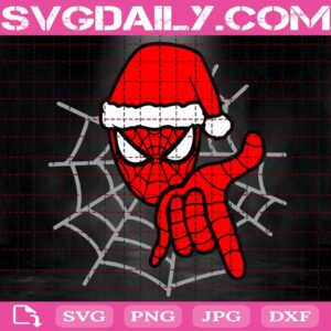 Christmas With Spider Man Svg, Spiderman Svg, Santa Spider Svg, Spiderman Christmas Svg, Spider Man Marvel Svg, Svg Png Dxf Eps AI Instant Download