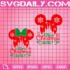 Disney Christmas Svg, Christmas Holiday Svg, Merry Christmas Svg, Mickey Mouse Svg, Minnie Mouse Svg, Svg Png Dxf Eps Download Files