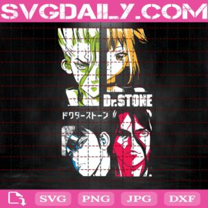 Dr. Stone Svg, Anime Svg, Love Anime Svg, Manga Svg, Japanese Anime Manga Svg, Anime Gift Svg, Svg Png Dxf Eps AI Instant Download