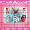 Holiday Animal Bundle Png, Christmas Animal Png, Reindeer Hord Png, Crowned Cat Png, Png Printable, Instant Download, Digital File