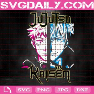 Jujutsu Kaisen Svg, Anime Manga Svg, Japanese Anime Svg, Anime Svg, Anime Manga Lover Fans Svg, Svg Png Dxf Eps AI Instant Download