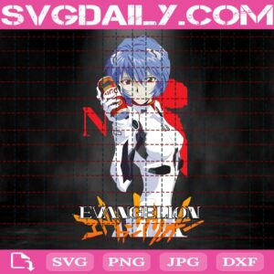 Rei Ayanami Svg, Evangelion Svg, Anime Svg, Neon Genesis Evangelion Svg, Anime Gift Svg, Svg Png Dxf Eps AI Instant Download