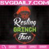 Resting Grinch Face Svg, Christmas Grinch Svg, Grinchmas Svg, Cartoon Svg, The Grinch Svg, Svg Png Dxf Eps Download Files