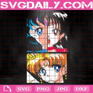 Sailor Moon Anime Svg, Sailor Moon Svg, Anime Svg, Anime Gift Svg, Sailor Moon Fan Svg, Svg Png Dxf Eps AI Instant Download