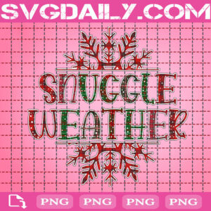 Snuggle Weather Png, Snowflakes Png, Snow Png, Christmas Png, Merry Christmas Png, Png Printable, Instant Download, Digital File