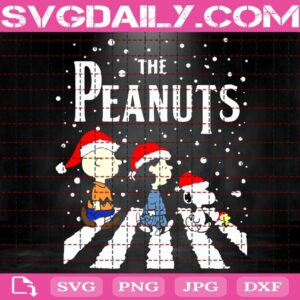 The Peanuts Christmas Svg, Snoopy Christmas Svg, Santa Peanuts Svg, Charlie Brown Svg, Lucy Van Pelt Svg, Svg Png Dxf Eps Download Files
