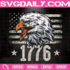 Eagle USA Flag 1776 Svg, American Eagle Svg, Eagle Svg, 1776 Svg, American Flag Svg, Eagle 4th Of July Svg, Freedom Day Svg, Instant Download