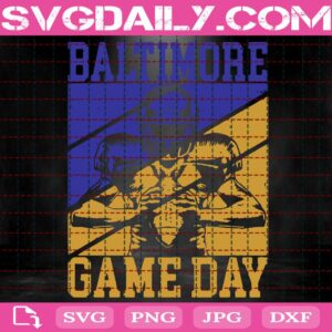 Game Day In Baltimore Quarterback Svg, Baltimore Svg, Baltimore Game Day Svg, Football Game Day Svg, Football Svg, Sport Svg, Game Day Svg, Instant Download