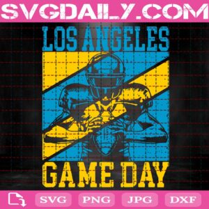Game Day In Los Angeles Quarterback Svg, Los Angeles Svg, Los Angeles Game Day Svg, Football Game Day Svg, Football Svg, Sport Svg, Game Day Svg, Instant Download
