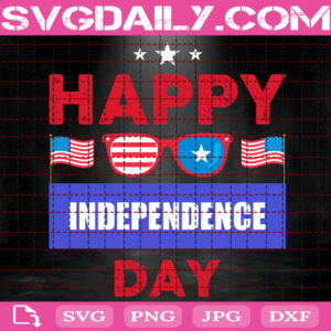 Happy Independence Day Svg, Independence Day Svg, 4th Of July Svg, Happy 4th Of July Svg, Patriotic Svg, Freedom Day Svg, Instant Download