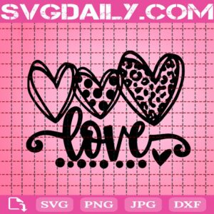 Heart Love Svg, Valentines Svg, Heart Valentines Svg, Love Svg, Valentines Day Svg, Svg Png Dxf Eps AI Instant Download