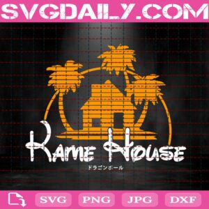 Kame House Svg, Dragon Ball Svg, Kame House Dragon Ball Svg, Dragon Ball Fan Svg, Kame Dragon Ball Svg, Svg Png Dxf Eps AI Instant Download