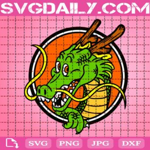 Shenron Svg, Dragon Ball Svg, Anime Svg, Dragon Ball Anime Svg, Dragon Ball Z Svg, Svg Png Dxf Eps AI Instant Download