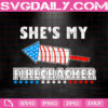 She's My Firecracker Svg, 4th Of July Svg, Independence Day Svg, Patriotic Svg, Patriotic Svg, Freedom Day Svg, Instant Download