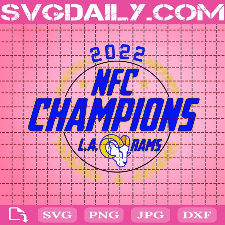 2022 NFC Champions LA Rams Svg, Super Bowl Svg, NFC 2022 NFC Champions LA Rams Svg, Super Bowl Svg, NFC