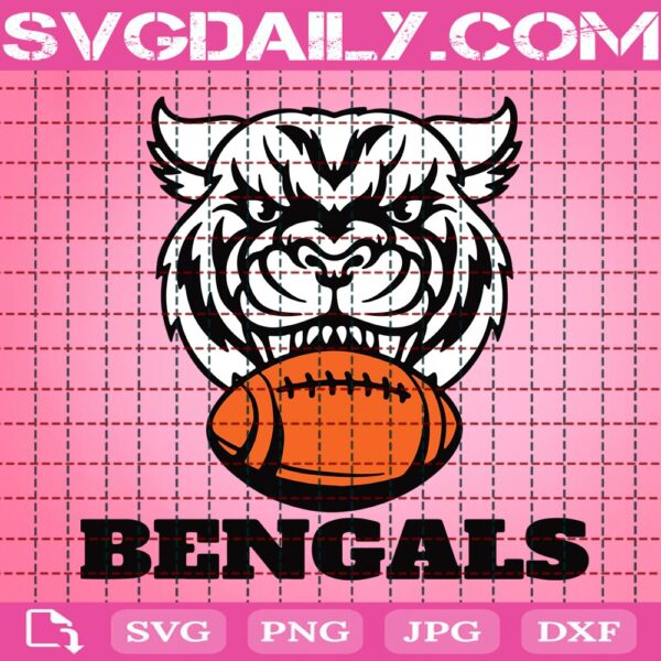Bengals Svg, Super Bowl Svg, Super Bowl 2022 Svg, Super Bowl LVI Svg, Bengals Mascot Svg, Cincinatti Bengals Svg, American Football Svg, Instant Download