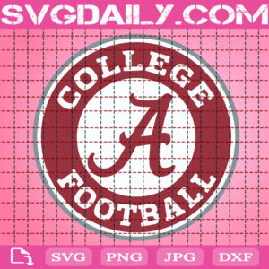 College Alabama Football Svg, Alabama Crimson Tide Svg, Alabama Football Svg, NCAA Svg, Alabama Logo Svg, University Of Alabama Svg, Instant Download