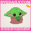 Cute Baby Yoda Embroidery Files, Star Wars Embroidery Machine, Yoda Embroidery Design Instant Download