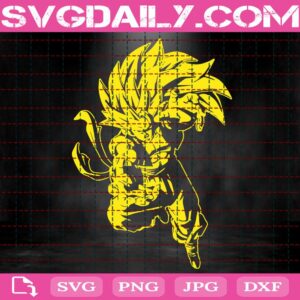 Goku Dragon Ball Svg, Anime Manga Svg, Dragon Ball Svg, Goku Svg, Goku Anime Svg, Anime Svg, Svg Png Dxf Eps AI Instant Download