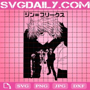 Hunter X Hunter Svg, Japanese Manga Anime Svg, Anime Svg, Japanese Anime Svg, Anime Gift Svg, Instant Download