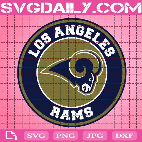 Los Angeles Rams Logo Svg, LA Rams Svg, Rams Football Svg, Football Team Svg, NFL Svg, American Football Svg, Super Bowl Svg, Instant Download