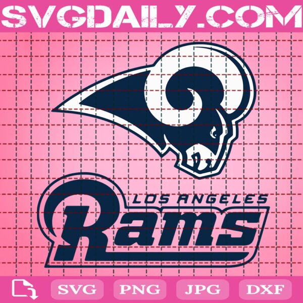 Los Angeles Rams Svg, LA Rams Football Svg, Rams Svg, NFL Svg, Football Svg, Super Bowl Svg, Sport Svg, Svg Png Dxf Eps AI Instant Download