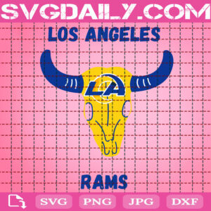 Los Angeles Rams Svg, Rams Mascot Svg, NFL Team Svg, Rams Svg, Rams Football Svg, Super Bowl Svg, Sport Svg, American Football Svg, Instant Download