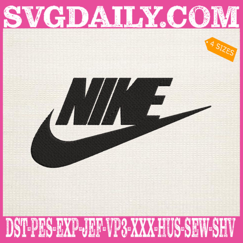 Nike Logo Embroidery Files, Fashion Logo Embroidery Machine, Sport ...