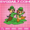 St Patrick's Day Chip And Dale Svg, Disney Patrick Svg, Chip And Dale Svg, St Patrick's Day Svg, Lucky Svg, Svg Png Dxf Eps Digital Download