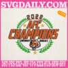2022 AFC Champions Cincinnati Bengals Embroidery Files, AFC Champions Embroidery Machine, Cincinnati Bengals Embroidery Design